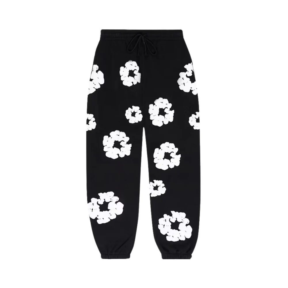 DT THE COTTON WREATH SWEATPANTS BLACK