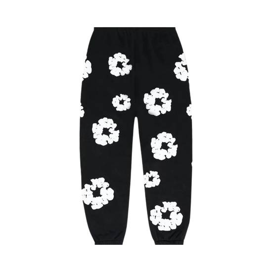 DT THE COTTON WREATH SWEATPANTS BLACK