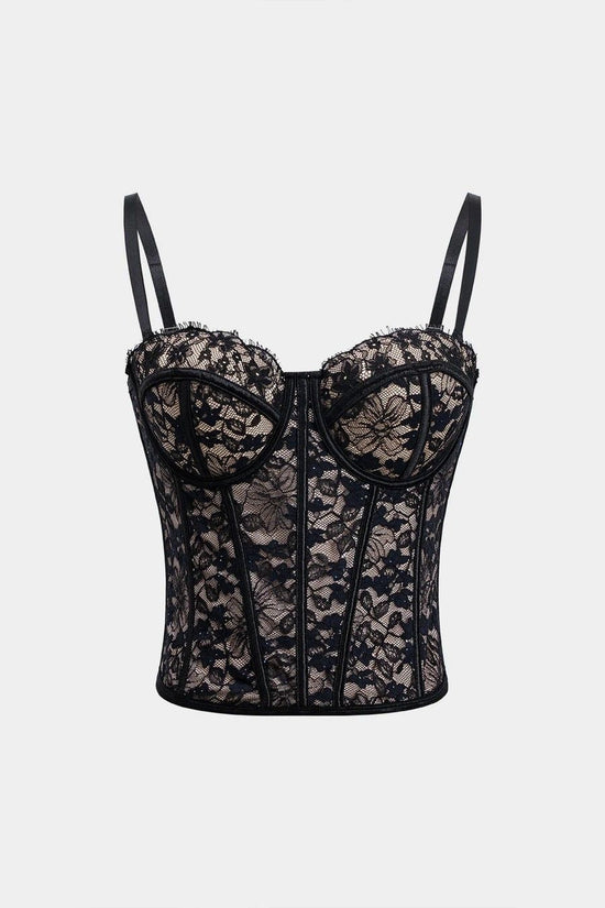 CORSET LACE TOP