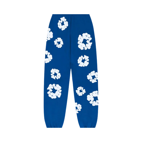 DT THE COTTON WREATH SWEATPANTS ROYAL BLUE