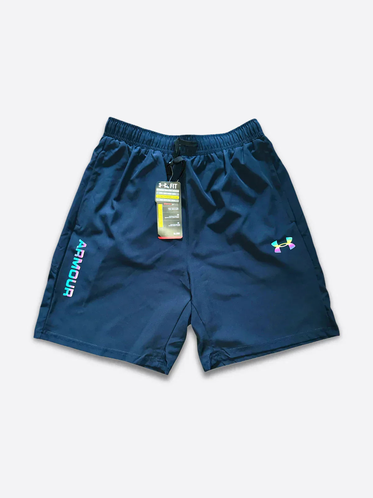 UA FLUORESCENT SHORT NAVY