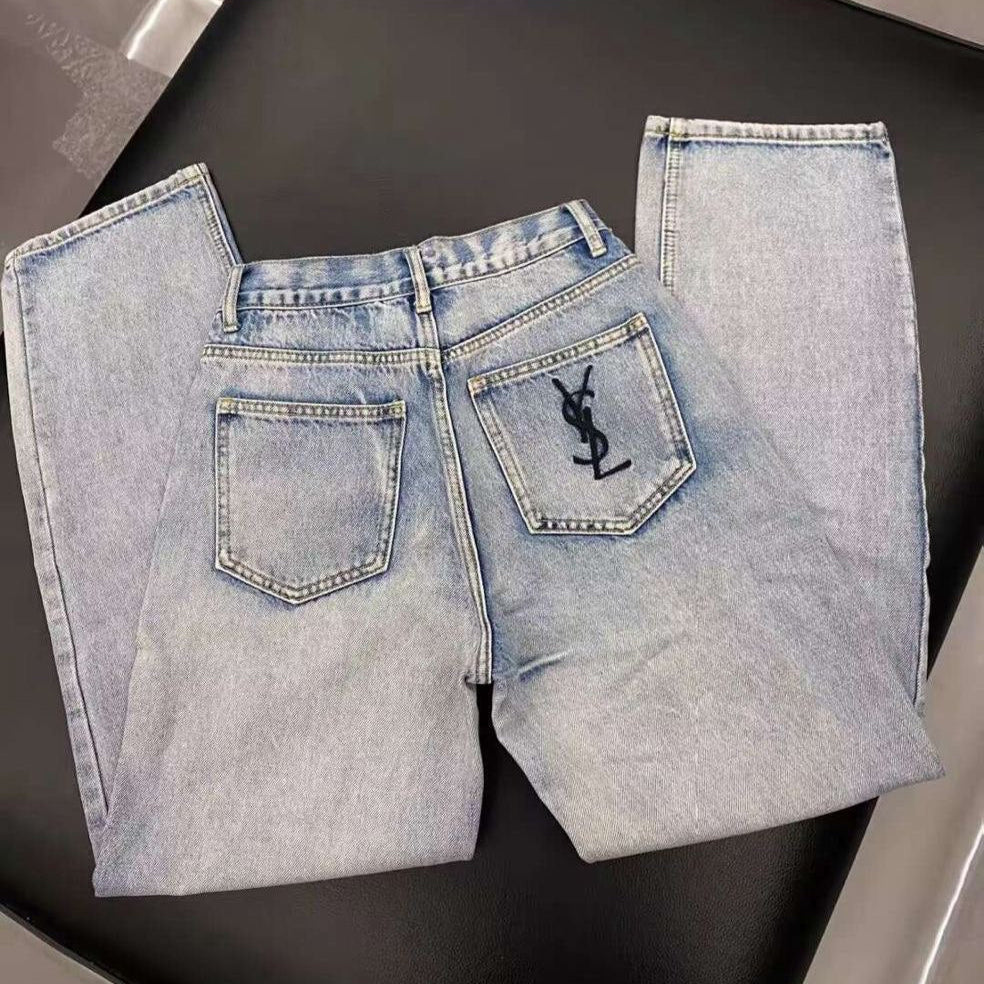 YSL pocket jeans
