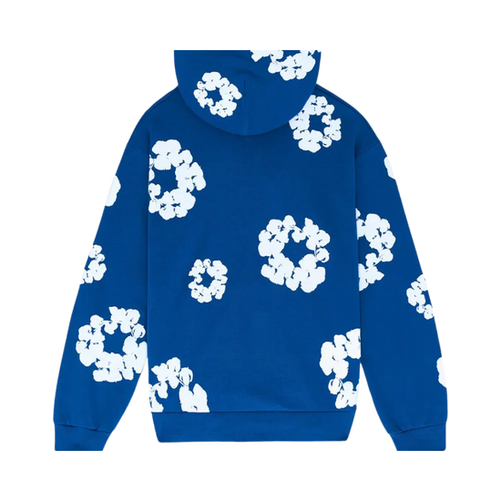 DT THE COTTON WREATH HOODIE ROYAL BLUE
