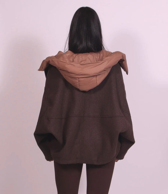REMOVE BROWN JACKET