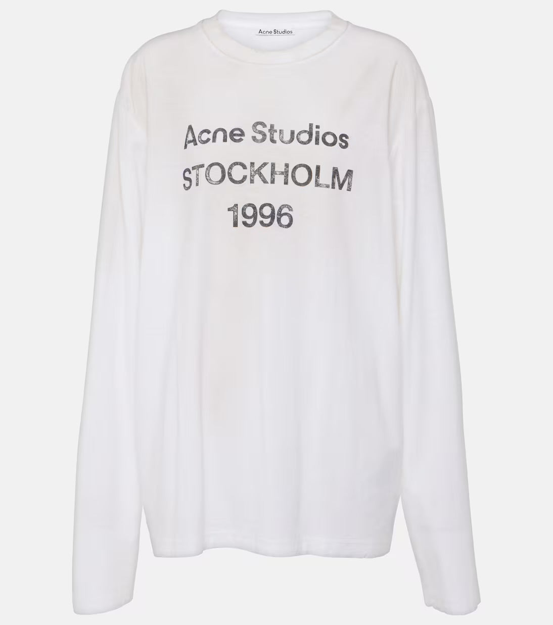 ACNE LONGSLEEVE WHITE