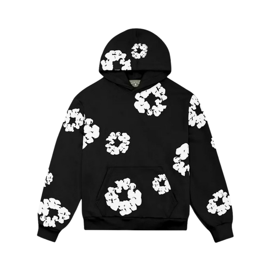 DT THE COTTON WREATH HOODIE BLACK
