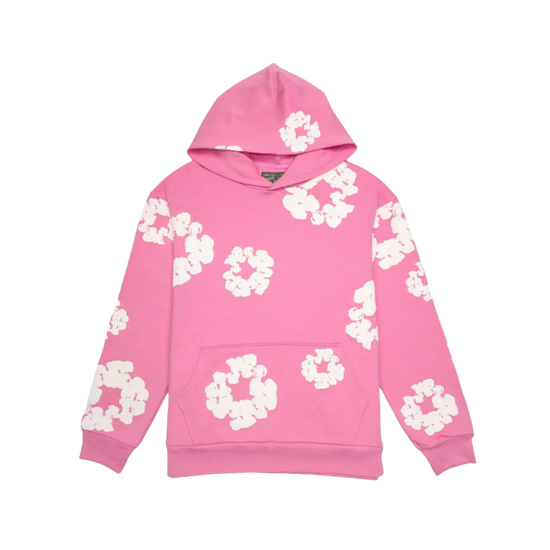 DT THE COTTON WREATH HOODIE PINK