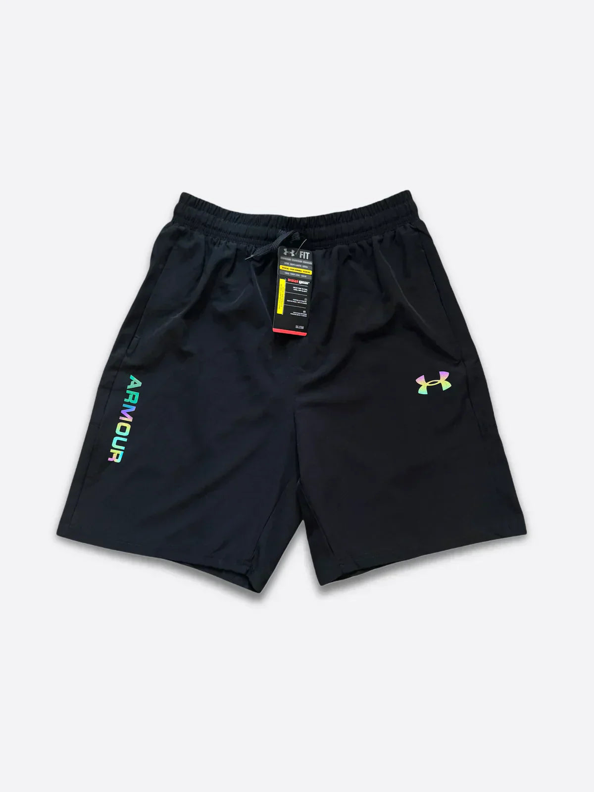 UA FLUORESCENT SHORT BLACK