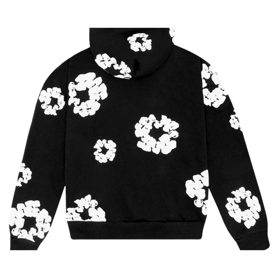 DT THE COTTON WREATH HOODIE BLACK