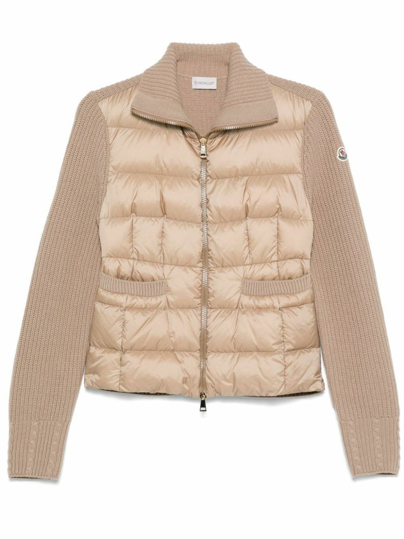 M WOOL CARDIGAN DUSTY PINK