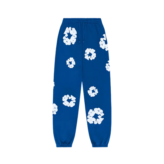 DT THE COTTON WREATH SWEATPANTS ROYAL BLUE