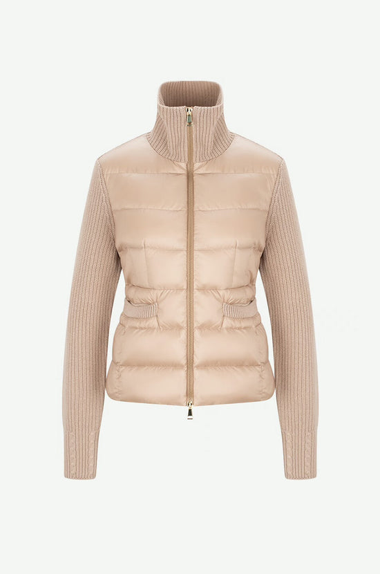 M WOOL CARDIGAN DUSTY PINK