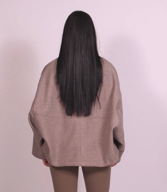 REMOVE JACKET TAUPE