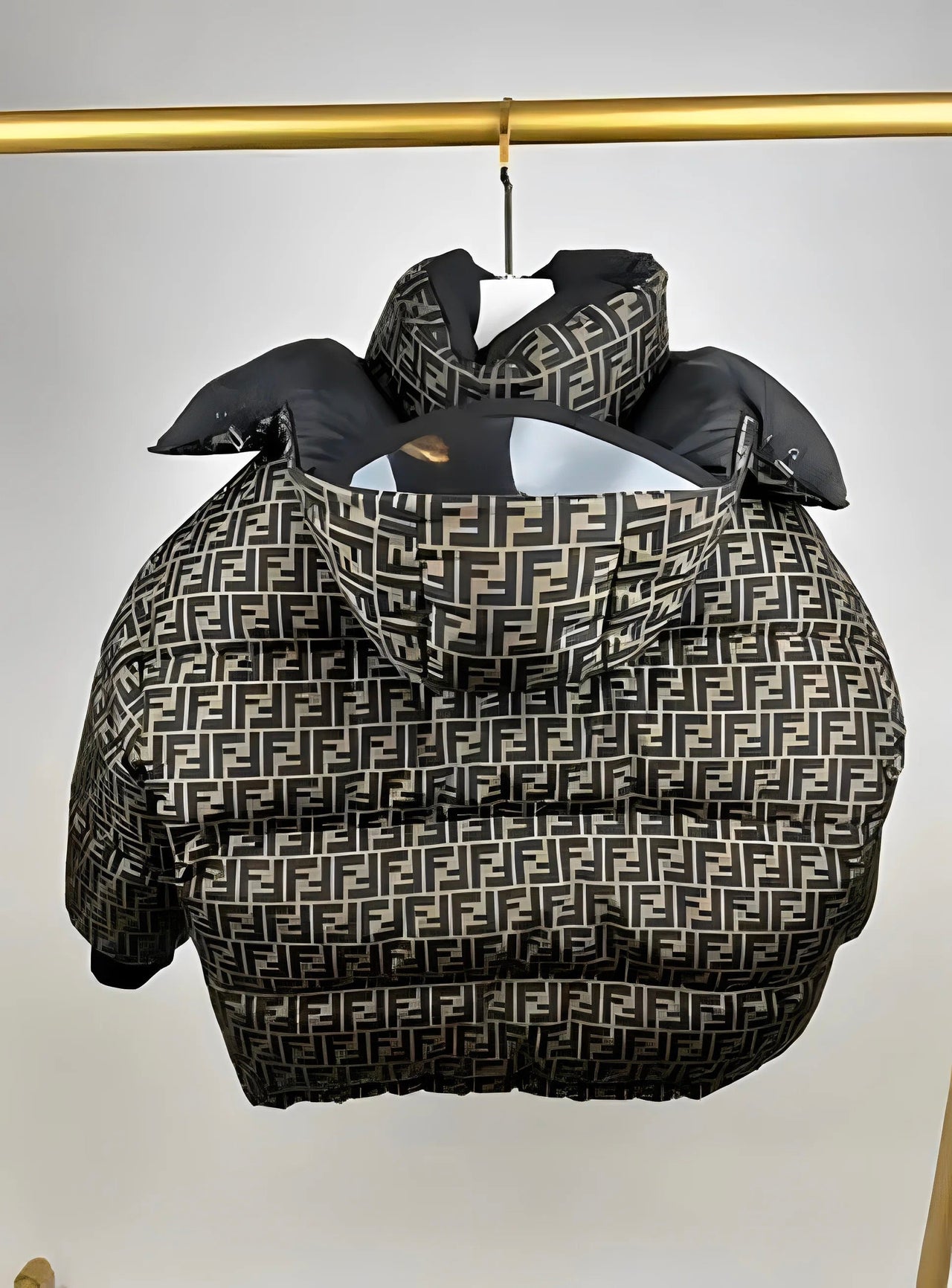 F puffer jacket