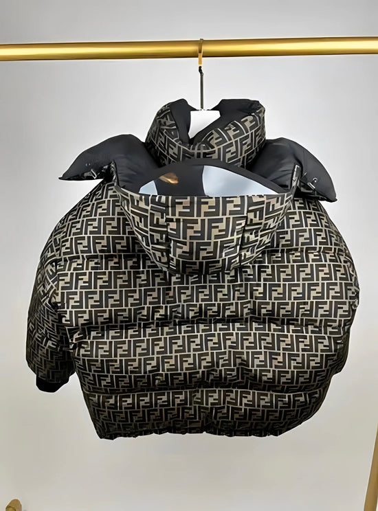 F puffer jacket