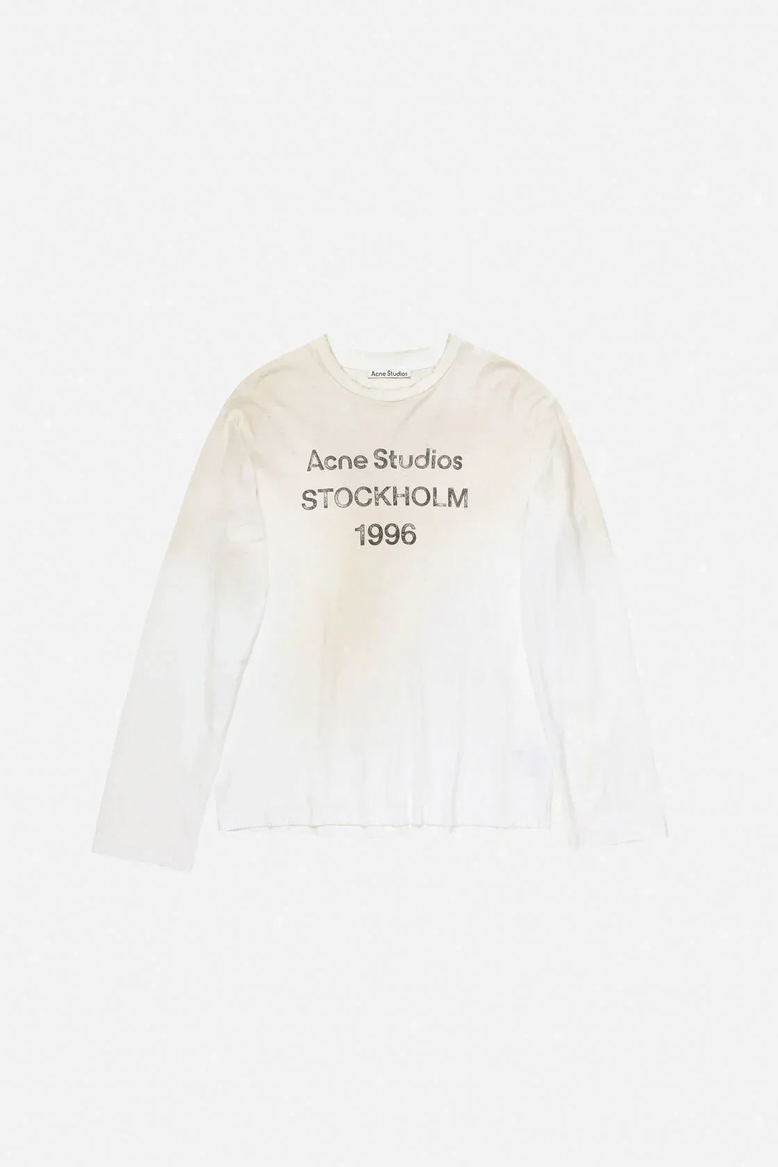 ACNE LONGSLEEVE WHITE BEIGE