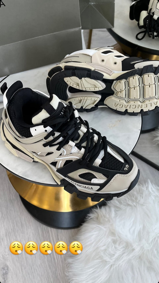 B Tracks Beige Black
