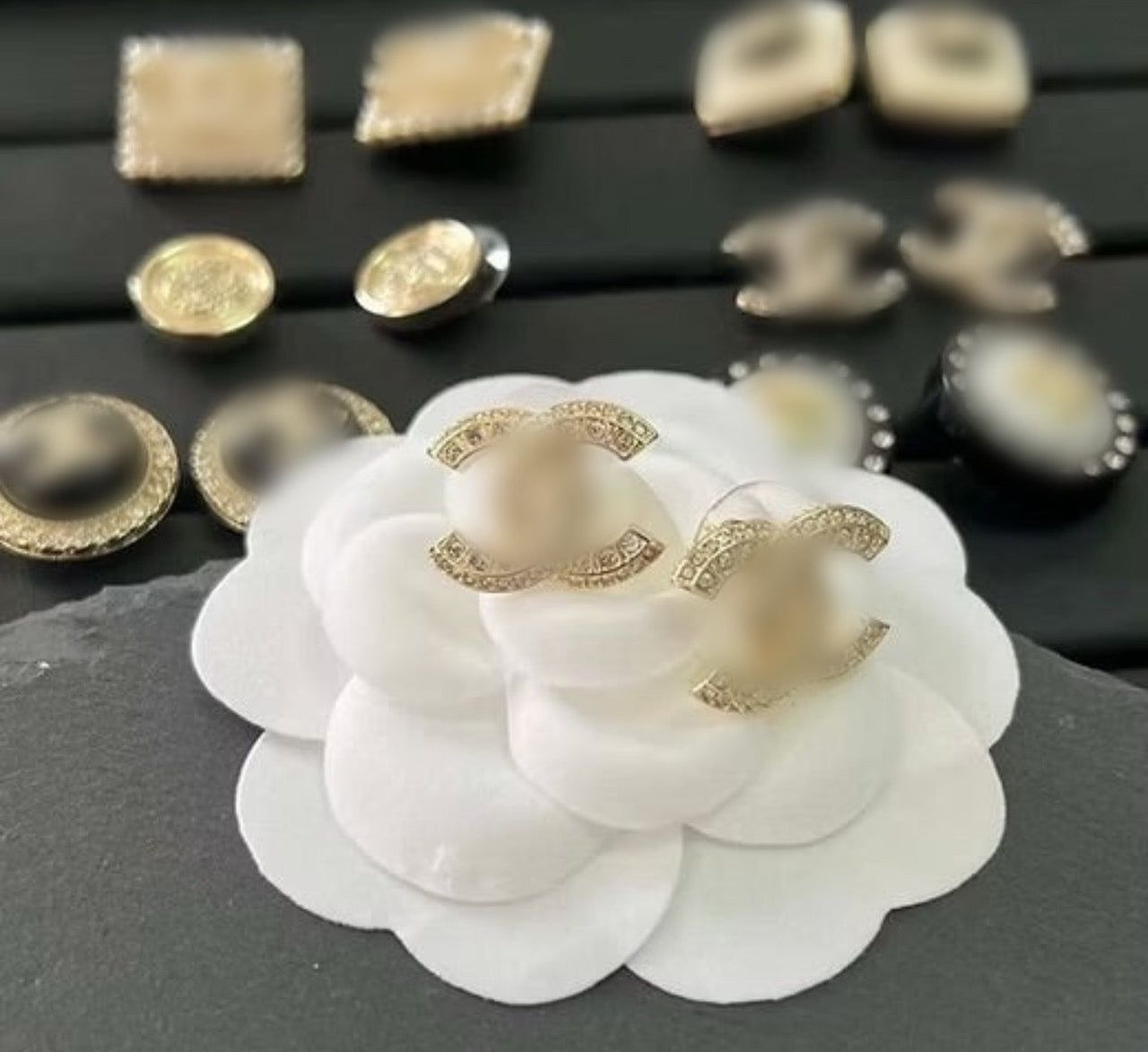 CC earrings